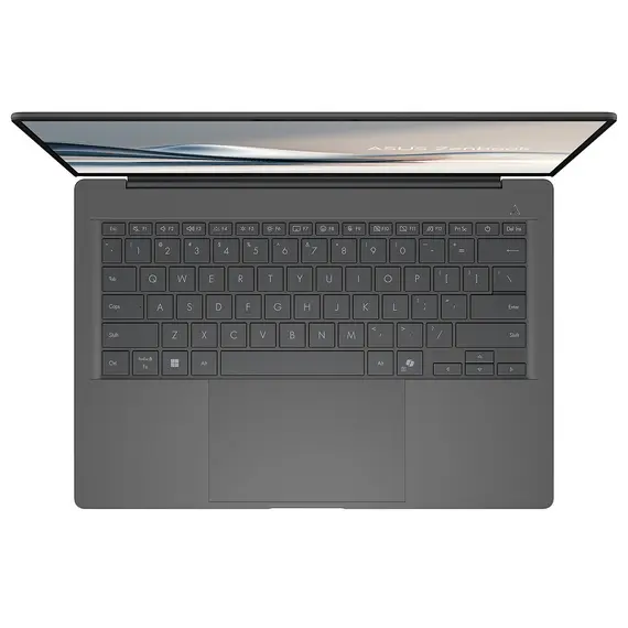 ნოუთბუქი Asustek Zenbook 14  14'' WUXGA  OLED Snapdragon® X Elite X1E 78 100  3.4GHz  32GB 1TB SSD Adreno iGPU  WIN 11 HOME GREY , 4 image - Primestore.ge