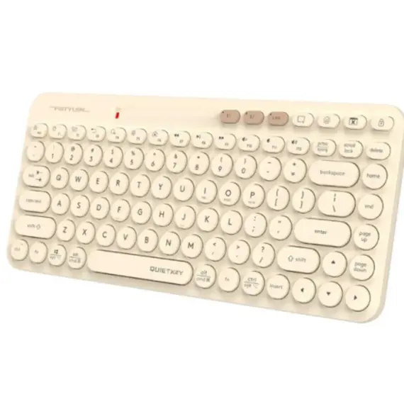 კლავიატურა: A4Tech Fstyler FBK36C AS Bluetooth & 2.4G Keyboard Cafe Latte , 3 image - Primestore.ge