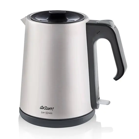 ჩაის აპარატი Arzum AR3069, 1650W, 1.2L, Tea Maker, Silver , 2 image - Primestore.ge