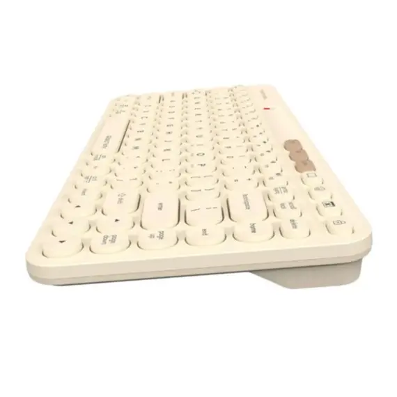 კლავიატურა: A4Tech Fstyler FBK36C AS Bluetooth & 2.4G Keyboard Cafe Latte , 5 image - Primestore.ge