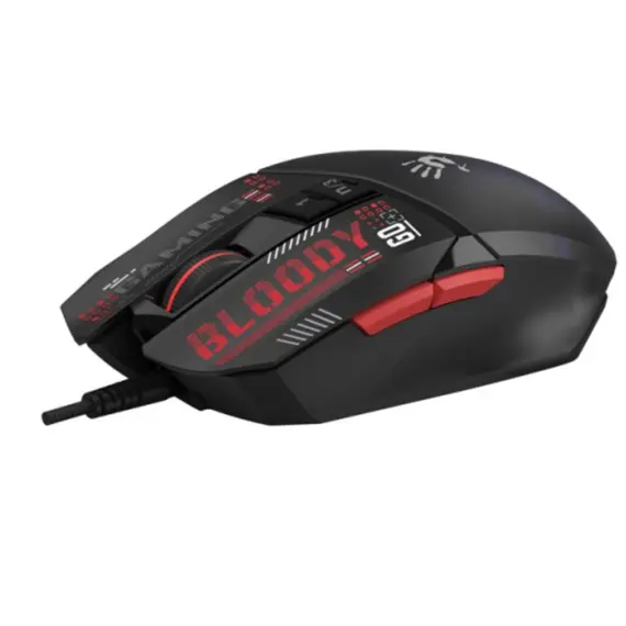მაუსი A4tech W60 Max Mini Lightweight RGB Gaming Mouse Black , 4 image - Primestore.ge