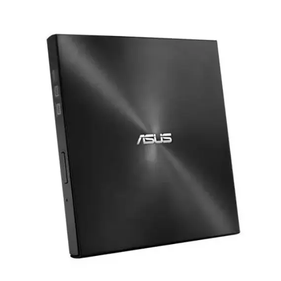 დისკის წამკითხველი ASUS ODD portable ZenDrive SDRW-08U7M-U DVD+-R/RW burner M-DISC USB2.0 black Retail Box Slim , 2 image - Primestore.ge