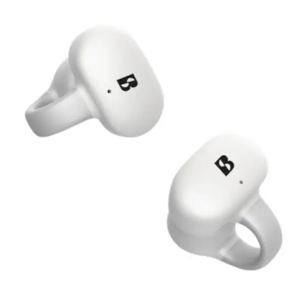 ყურსასმენი Biosong B5 Open-Design Bluetooth Earclip White  - Primestore.ge