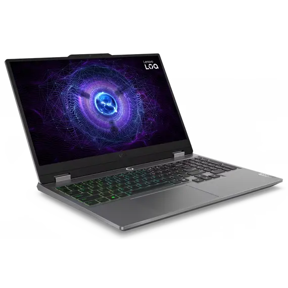 ნოუთბუქი Lenovo Legion LOQ 15.6" FHD 144Hz i5-12450HX 24GB 512GB SSD RTX 3050 6GB Luna Grey , 2 image - Primestore.ge