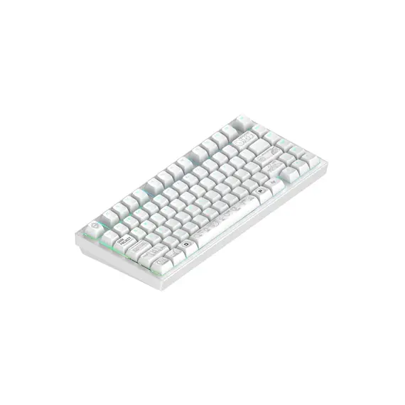 Keyboard Dark Project ALU Terra Nova White - Wireless Gaming Keyboard (ANSI), 3 image