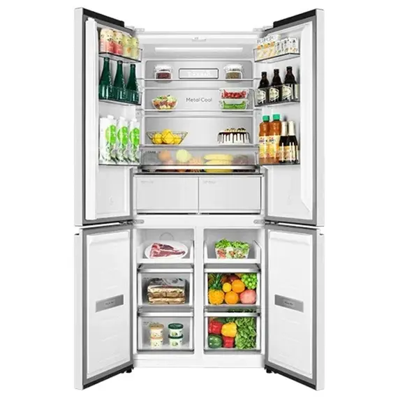 მაცივარი TCL TRTC-521CDWDW1, 476L, A+, No Frost, Refrigerator, White , 2 image - Primestore.ge