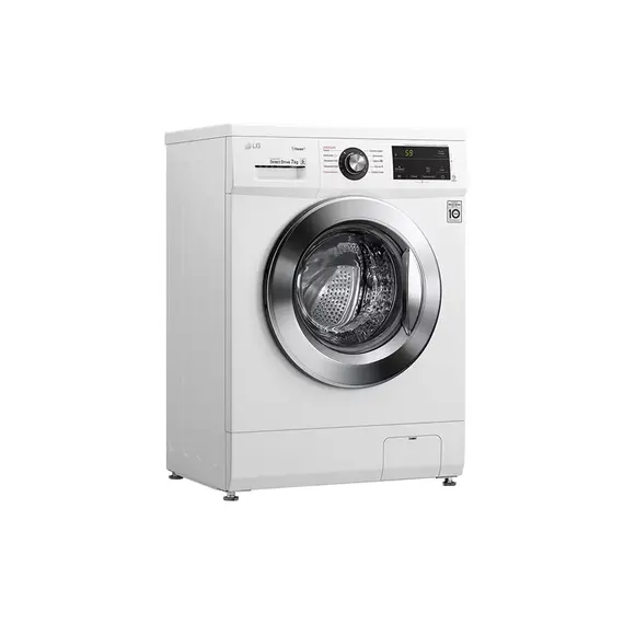 სარეცხი მანქანა LG F2J3HYL5W.ABWPMER-7 KG, 1200 RPM, 85X45x60, INVERTER, 6 MOTION, STEAM, White , 2 image - Primestore.ge