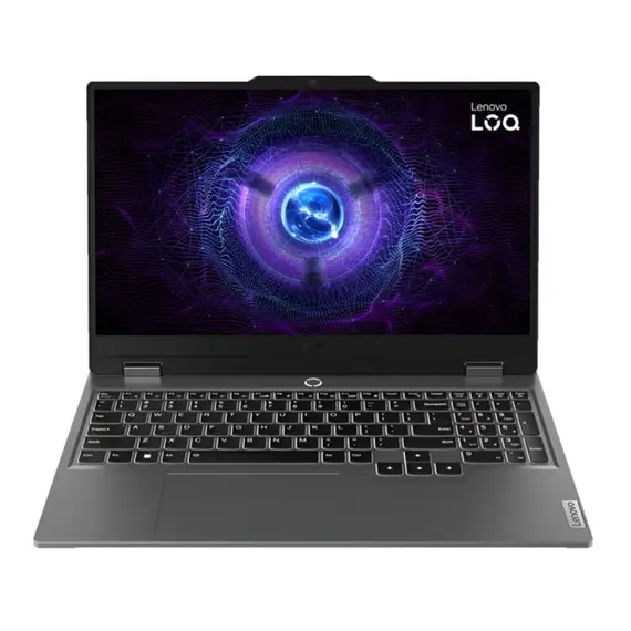 ნოუთბუქი Lenovo Legion LOQ 15.6" FHD 144Hz  i5-12450HX 24GB 512GB  SSD RTX 4050 6GB Luna Grey  - Primestore.ge