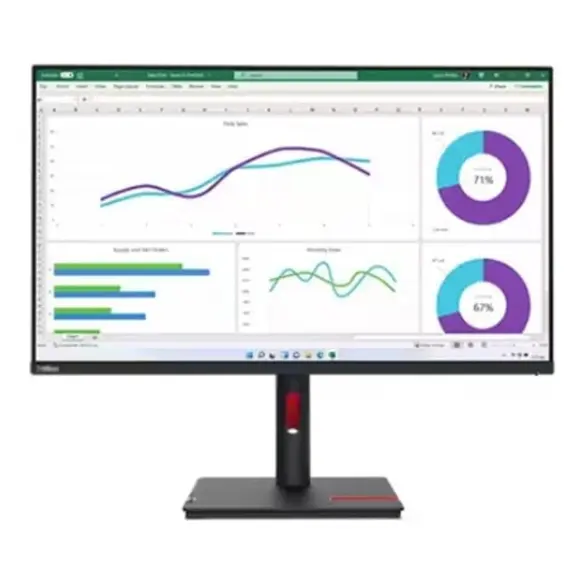 მონიტორი Lenovo ThinkVision T32h-30 Black  - Primestore.ge