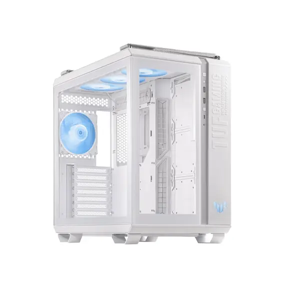 კომპიუტერის ქეისი Asus TUF Gaming GT502 Plus Case - White - Primestore.ge