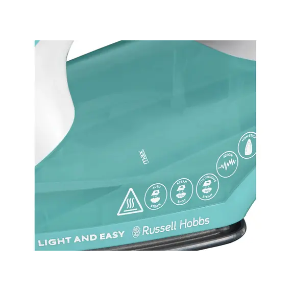 უთო Russel Hobbs 26470-56/RH Light & Easy Iron - Blue , 2 image - Primestore.ge