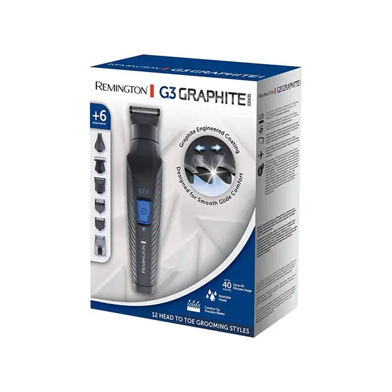 თმის ტრიმერი Remington PG3000 E51 G3GraphiteSeries Pers Groomer , 3 image - Primestore.ge
