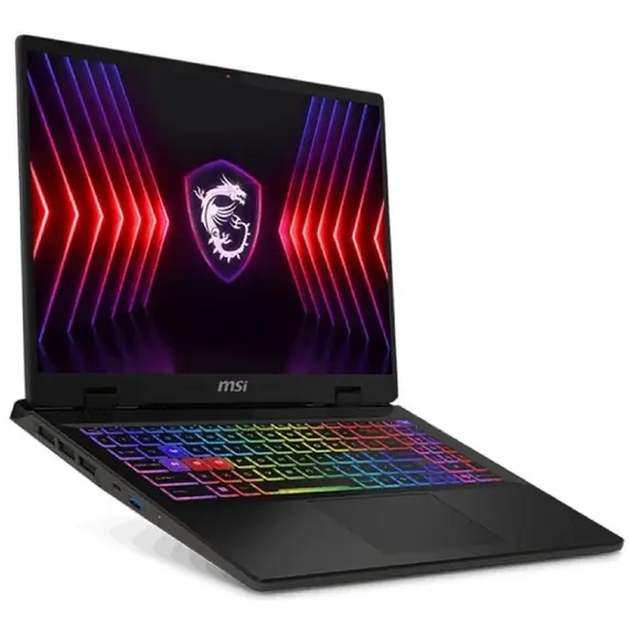 ნოუთბუქი MSI 9S7-15P214-886 Sword 16 HX B14VFKG, 16", i7-14650HX, 16GB, 1TB SSD, RTX4060 8GB, Black , 2 image - Primestore.ge
