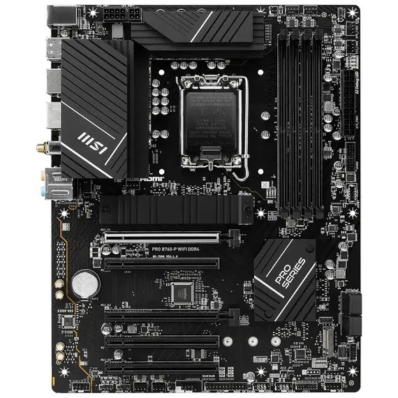 დედა დაფა MSI PRO B760-P WIFI DDR4 , 2 image - Primestore.ge