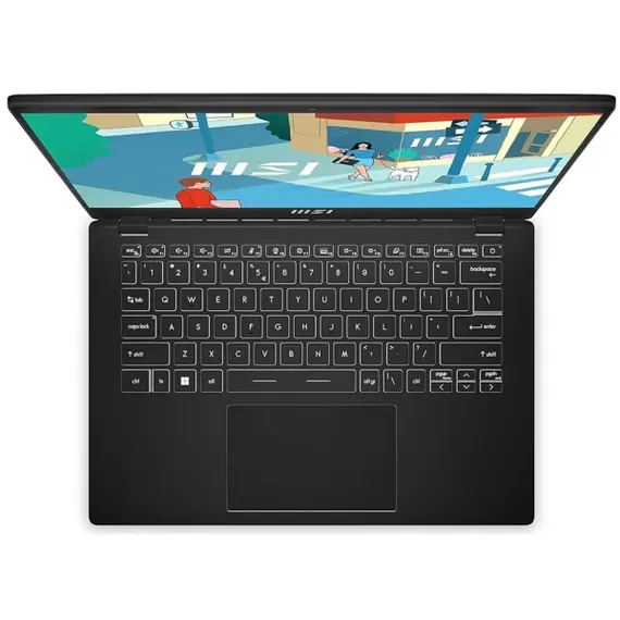 ნოუთბუქი MSI 9S7-14J112-1421 Modern 14 C13M, 14", i5-1335U, 16GB, 512GB SSD, Integrated, Black , 2 image - Primestore.ge