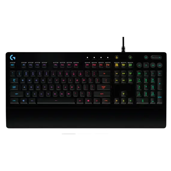 კლავიატურა Logitech G213 Prodigy Corded RGB Gaming Keyboard Black RUS Layout  USB  - Primestore.ge