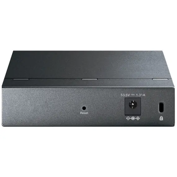 სვიჩი TP-Link TL-SG105PE, 5-Port Gigabit, PoE+ Switch, Black , 3 image - Primestore.ge