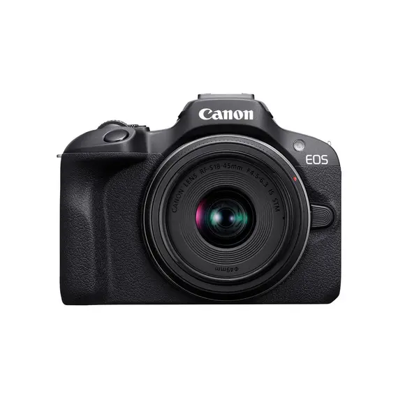 ციფრული ფოტოაპარატი Canon EOS R100 + Lens RF-S 18-45mm  - Primestore.ge