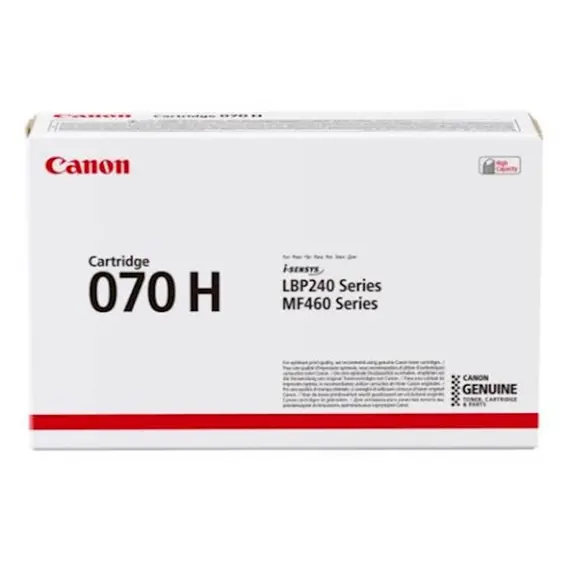 ტონერი Canon 5640C002AA CRG 070 H, Toner Cartridge, Black - Primestore.ge