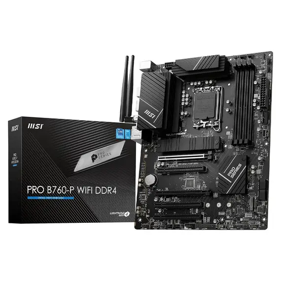 დედა დაფა MSI PRO B760-P WIFI DDR4  - Primestore.ge