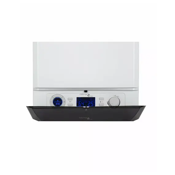 Central heating boiler with pipe NITRON PLUS HK 24kW (729) DD, 2 image