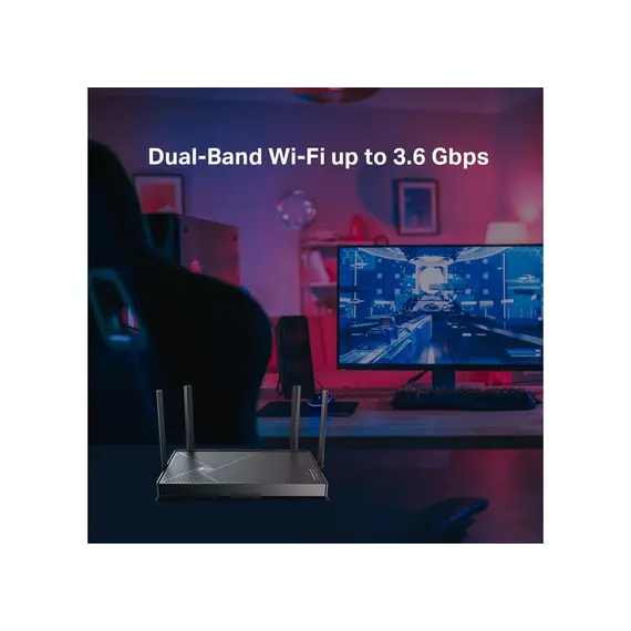 Wi-Fi როუტერი TP-Link Archer BE3600 Dual-Band Wi-Fi 7 Router , 5 image - Primestore.ge