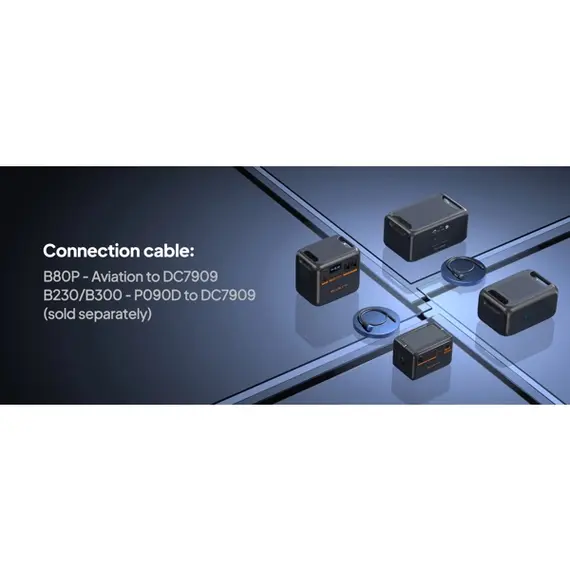 ელექტრო სადგური Bluetti AC180P, 1440Wh, USB-C, USB-A, Power Station, Black , 5 image - Primestore.ge