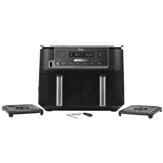 აეროგრილი Ninja AF451EU, 2470W, 9.5L, Air Fryer, Black , 5 image - Primestore.ge