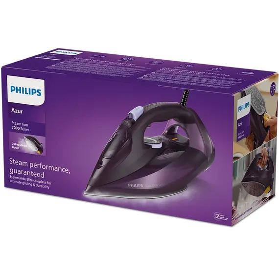 უთო Philips Iron DST7051/30 Dark Purple , 2 image - Primestore.ge