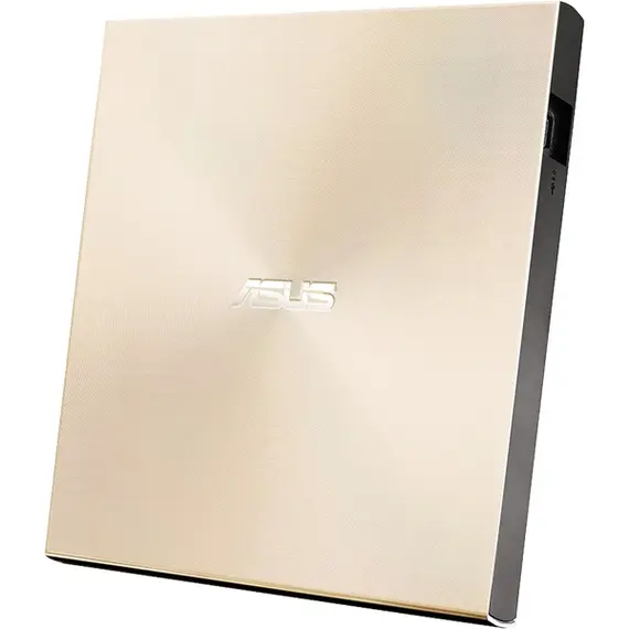 დისკის წამკითხველი ASUS ZenDrive SDRW-08U9M-U DVD+-R/RW USB2.0 EXT Ret Ultra Slim GOLD , 2 image - Primestore.ge