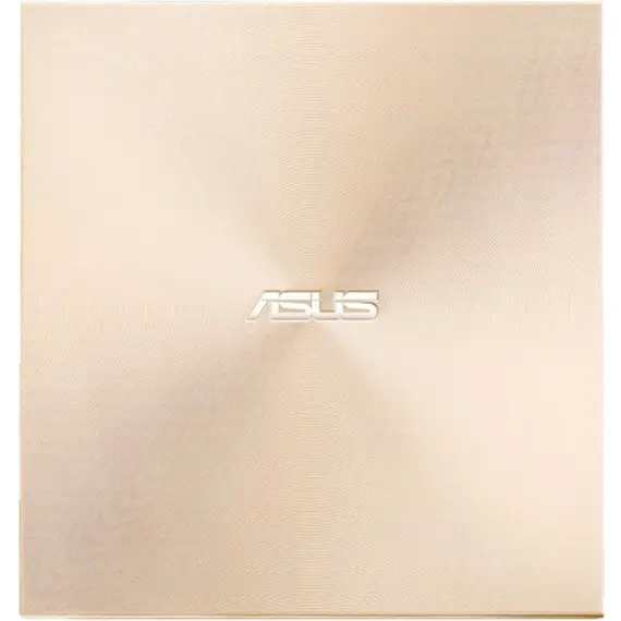 დისკის წამკითხველი ASUS ZenDrive SDRW-08U9M-U DVD+-R/RW USB2.0 EXT Ret Ultra Slim GOLD  - Primestore.ge
