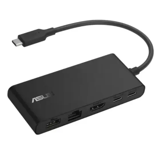 დოქ სადგური ASUS Docking station, External Box/ ASUS Dual 4K USB-C Dock DC201  - Primestore.ge