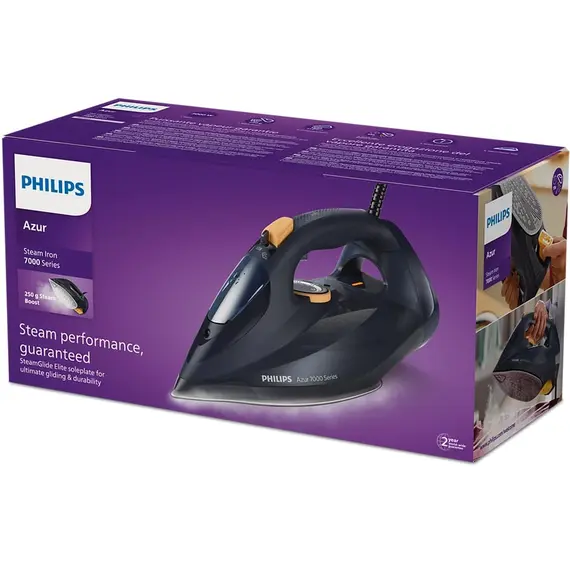 უთო Philips Iron DST7060/20 Blue/Yellow , 2 image - Primestore.ge