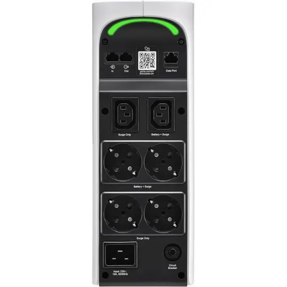 Uninterruptible power supply APC Gaming Back UPS Pro BGM2200-GR Back-UPS Pro, 2200VA, USB, Type-C, UPS, White, 3 image