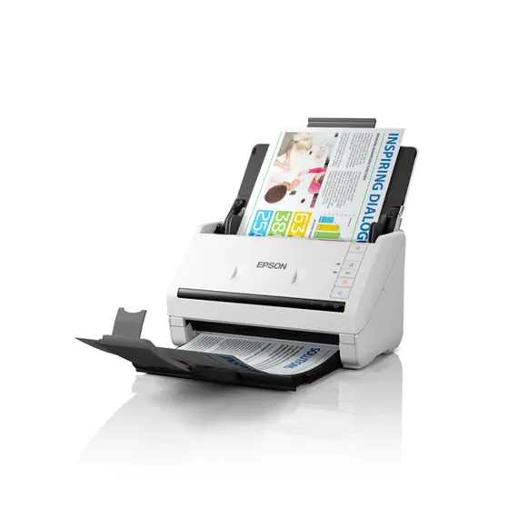 სკანერი Epson DS-770II WorkForce Color Document Scanner, 1200 DPI, A4, RGB LED B11B262401 White , 2 image - Primestore.ge