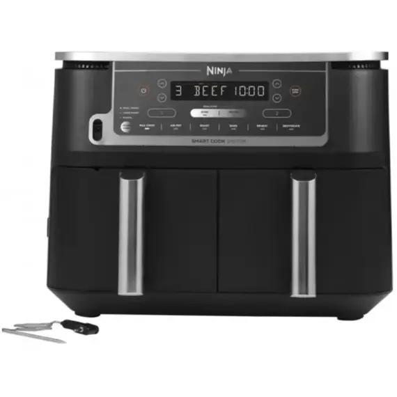 აეროგრილი Ninja AF451EU, 2470W, 9.5L, Air Fryer, Black  - Primestore.ge