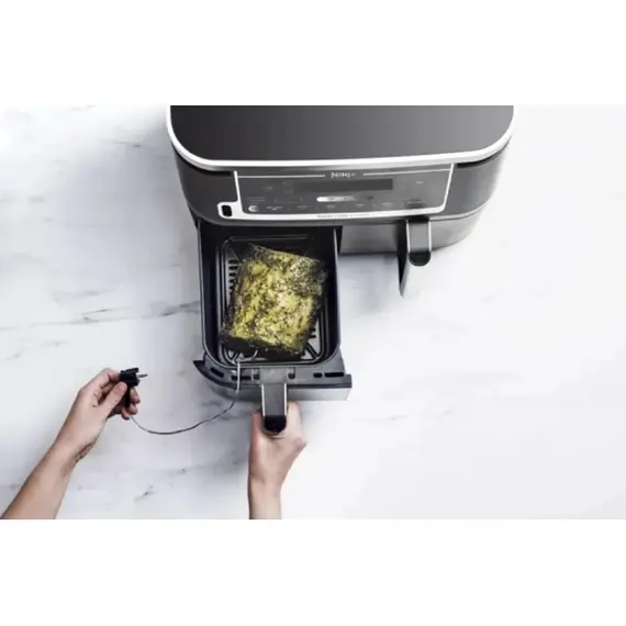 აეროგრილი Ninja AF451EU, 2470W, 9.5L, Air Fryer, Black , 7 image - Primestore.ge