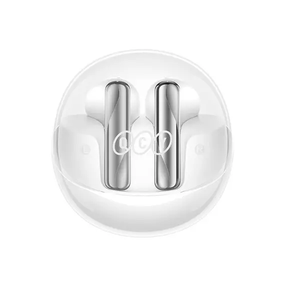 ყურსასმენი QCY Ailypods Clear White , 2 image - Primestore.ge
