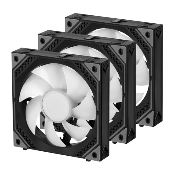 ქულერი 2E 2E-ACF120MB-ARGB, ARGB, 120mm, 2000Rpm, Cooler, Black , 2 image - Primestore.ge