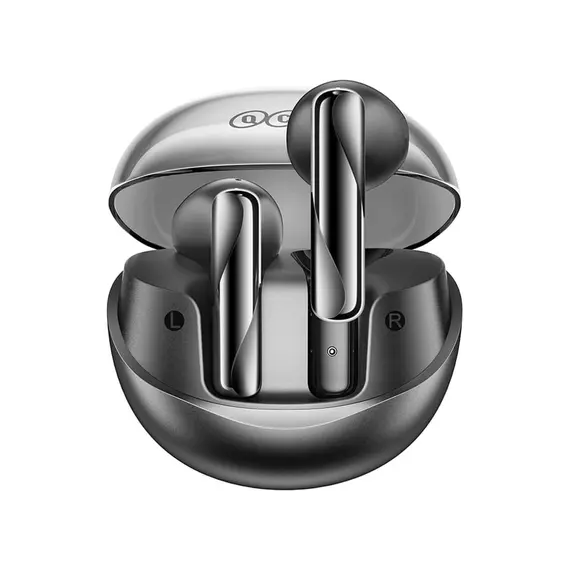 ყურსასმენი QCY Ailypods Clear Black  - Primestore.ge