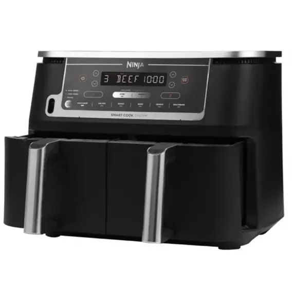 აეროგრილი Ninja AF451EU, 2470W, 9.5L, Air Fryer, Black , 2 image - Primestore.ge