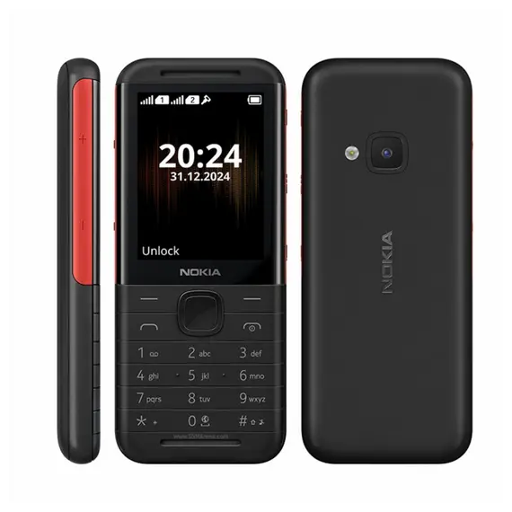 მობილური ტელეფონი NOKIA 5310 D/S BLACK/RED , 2 image - Primestore.ge