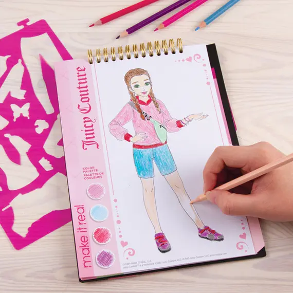 ნაკრები ესკიზების შესაქმნელად Make It Real 4426MR, Juicy Couture , 5 image - Primestore.ge