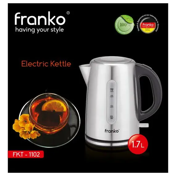 ელექტრო ჩაიდანი FRANKO FKT-1102 , 2 image - Primestore.ge
