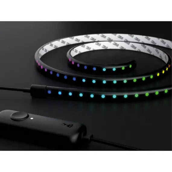 Smart LED კონტური Twinkly TWL100STW-BEU Line RGB, backlight, Gen II, IP20 1.5m Black , 2 image - Primestore.ge