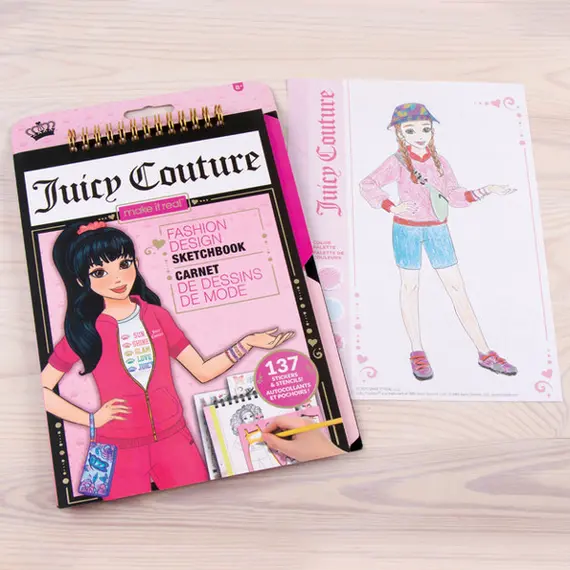 ნაკრები ესკიზების შესაქმნელად Make It Real 4426MR, Juicy Couture , 4 image - Primestore.ge
