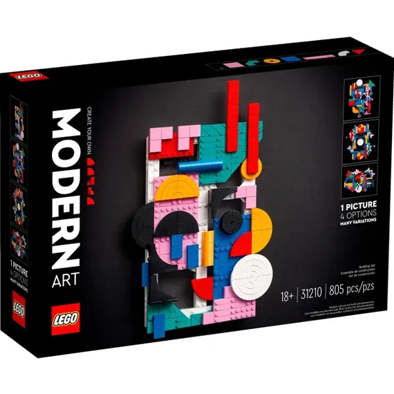 ლეგო LEGO Art Modern Art , 4 image - Primestore.ge