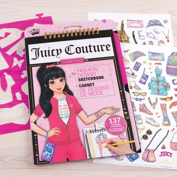 ნაკრები ესკიზების შესაქმნელად Make It Real 4426MR, Juicy Couture , 3 image - Primestore.ge