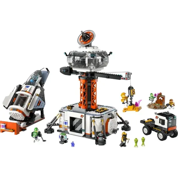 ლეგო LEGO City Space base and launch pad for a rocket , 3 image - Primestore.ge