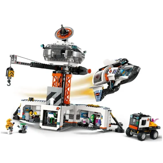 ლეგო LEGO City Space base and launch pad for a rocket , 2 image - Primestore.ge